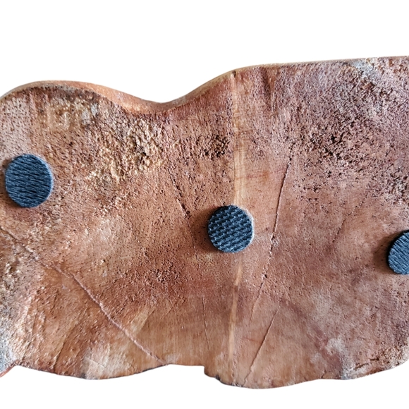 Vintage Handcarved Cat Family Figure Siamese MCM Wood Kittens~Pre-Owned Thailand - Picture 11 of 11